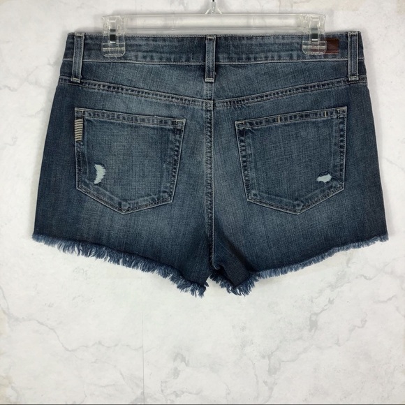 [Paige] Classic Distressed Ripped Shorts - Picture 2 of 2